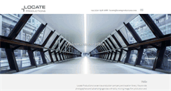 Desktop Screenshot of locateproductions.com